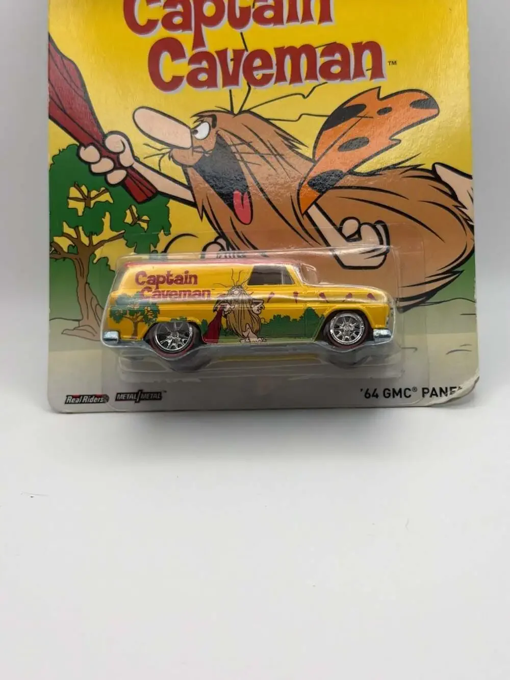 Hot Wheels Pop Culture Hanna-Barbera Captain Caveman '64 GMC Panel Diecast Car